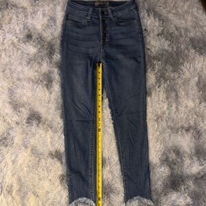 Just USA Button Up Blue Jeans - EUC 26/2